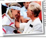  ??  ?? Tears for souvenirs: Duchess comforts beaten Czech in 1993