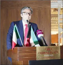  ?? ?? H.E. Carlo Baldocci Ambassador of Italy to Kuwait