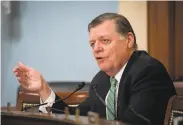  ?? Al Drago / Associated Press 2020 ?? Rep. Tom Cole, ROkla., says earmarks allow politician­s to better meet their districts’ needs.