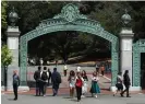  ?? ?? The Sather Gate at the University of California, Berkley, campus. Photograph: Ben Margot/AP