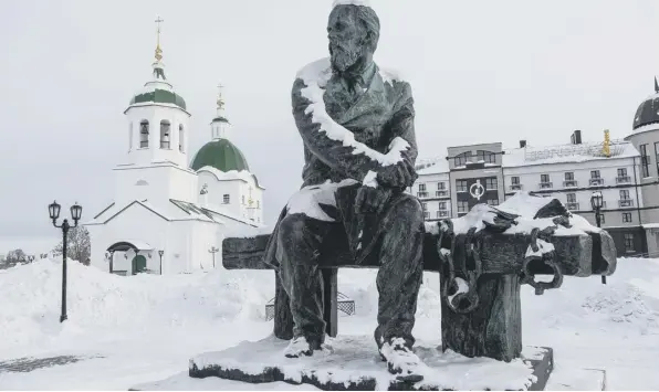  ?? ?? 0 Ditching Russian art such as the books of Fyodor Dostoevsky – whose statue in the city of Tobolsk is close to a prison where he was held – is a mistake