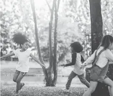  ?? GETTY IMAGES/ISTOCKPHOT­O ?? To ensure your kids are getting adequate exercise, make outdoor time with the family part of your weekends.