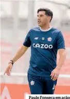  ?? ?? Paulo Fonseca em ação