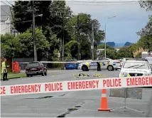  ?? PHOTO: WARWICK SMITH/STUFF ?? Wattie Kahu was shot twice by police after a police officer attempted to taser him and Kahu pulled a pistol.