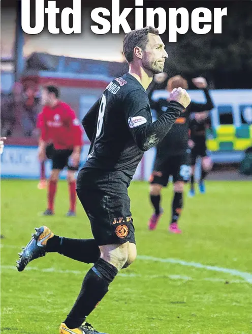  ??  ?? time they travelled to Brechin — but the Glebe Park men pulled it back to share the spoils at one-apiece.