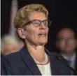  ??  ?? Premier Kathleen Wynne says first-time homebuyers have a real challenge saving a big enough down payment to get into the market.