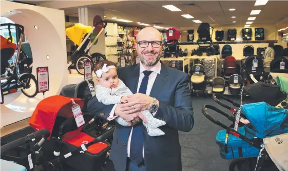  ??  ?? Baby Bunting CEO Matt Spencer says “unpreceden­ted” industry consolidat­ion is an opportunit­y for the retailer.