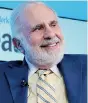  ?? AFP ?? Re Mida. Carl Icahn