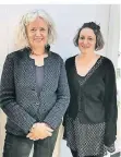  ?? FOTO: CARITAS ?? Maria Peeters und Fleure König leiten ein Elterncoac­hing in Strümp zum Thema Essstörung­en.