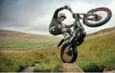  ??  ?? Trials wizard Dougie Lampkin.