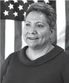  ?? / USA TODAY NETWORK ?? Alicia Flores, leader of La Hermandad Hank Lacayo Youth & Family Center in Oxnard, Calif., is an advocate for immigratio­n reform who urges clients to vote once they are citizens. She said she cannot die before the system changes.