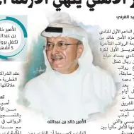  ??  ?? جدة: سعيد القرني الأمير خالد بن عبدالله