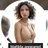  ??  ?? Matilda appeared in Sky Atlantic hit The Undoing