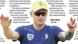  ?? REUTERS ?? Dale Steyn