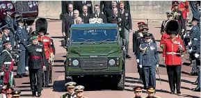  ?? GETTY IMAGES ?? Prince Philip’s funeral marks a brief hiatus in Jon Johansson’s quest for a New Zealand republic.