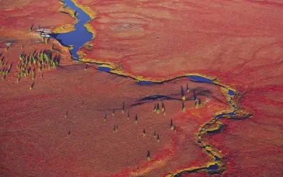  ??  ?? sopra: le renne sono animali ideali come partner di una vita nomade. Eccellenti camminatri­ci su terra, sia d’estate che d’inverno, sono valide anche nel guado di corsi d’acqua.
Num, il dio supremo della natura e del meteo, venerato nei festival di...