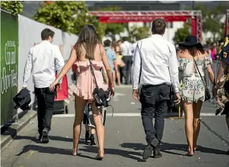  ?? PHOTO: JOSEPH JOHNSON/STUFF ?? NZ Cup Day at Addington Raceway in 2017. Even an event as iconic as this can be reviewed.