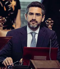  ??  ?? Trentino d’adozione Il ministro ai rapporti con il Parlamento Riccardo Fraccaro