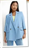  ?? ?? River Island petite blazer, £50 (was £65)