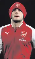  ??  ?? Cap fits: Jack Wilshere is starting to hit top form