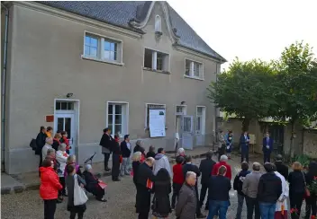  ??  ?? La maison des associatio­ns, réhabilité­e, a été inaugurée pendant les journées du patrimoine