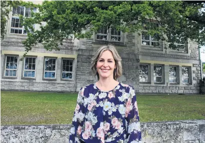  ?? PHOTO: KAYLA HODGE ?? Homecoming . . . Liz Koni was inducted into her new role as Waitaki Girls’ High School principal yesterday.