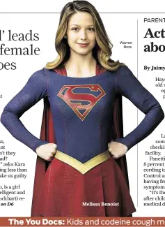  ?? Warner
Bros. ?? Melissa Benoist