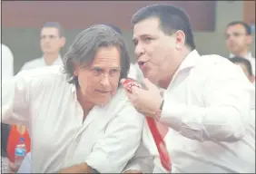  ??  ?? José Ortiz es el hombre de confianza de Horacio Cartes y dicen que manejaba el Ministerio del Interior.