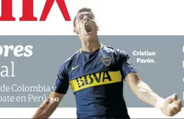  ??  ?? Cristian Pavón.