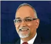  ??  ?? Roy Ganga of Milton has been elected internatio­nal director of Toastmaste­rs Internatio­nal, a leadership skills organizati­on.
