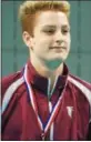  ?? DFM FILE PHOTO ?? Pottsgrove senior Patrick Agnew defended his crown with a gold medal in the 50 free Saturday.