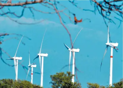  ??  ?? Aumenta el uso de energías limpias en el país.