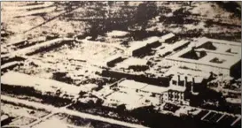  ?? ?? Death factory — an aerial view of Unit 731 in Pingfang during its full operation.
