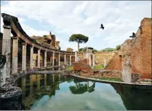  ?? WANG QINGQIN / XINHUA ?? From left: Hadrian’s Villa, built in Tivoli, Italy during the second century, incorporat­es the architectu­ral traditions of Ancient Greece, Rome and Egypt.