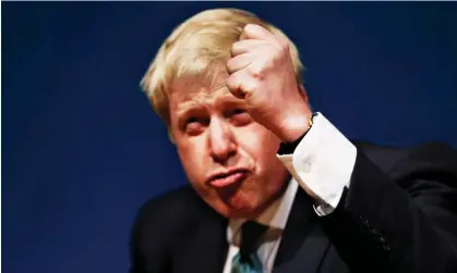  ?? ?? Celebrity or suit? … Boris Johnson. Photograph: Murdo MacLeod/The Guardian