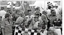  ?? ASSOCIATED PRESS ?? Tonight marks NASCAR’s first Wednesday race since Richard Petty won the Firecracke­r 400 at Daytona on July 4, 1984.