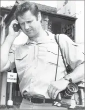  ??  ?? Peter Duffy pictured in 1981 in between court appearance­s for his involvemen­t in the hijacking of the Air India Boeing after a failed coup attempt in the Seychelles.