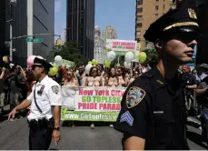  ?? /EFE ?? Imágenes de la marcha en la ciudad de Nueva York.