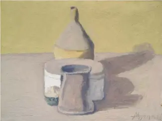  ?? ?? Giorgio Morandi
Natura morta, 1960
Mart, Deposito collezione privata