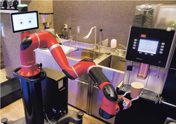  ?? AP ?? La automatiza­ción avanza más rápidament­e en países desarrolla­dos, donde han desapareci­do muchos puestos de trabajo, que ahora hacen máquinas o robots.