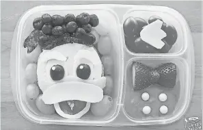  ?? LUNCHBOX DAD ?? Lunchbox Dad, Beau Coffron, has been creating whimsical lunches for his kids for six years.