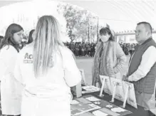  ?? FOTO: CORTESÍA GOBIERNO DE APETATITLÁ­N ?? El alcalde Ángelo Gutiérrez Hernández, puso en marcha el programa en el Cecyte 08