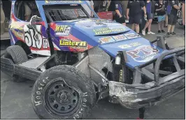  ??  ?? Car damage ruled Frankie Wainman Junior out of last year’s contest