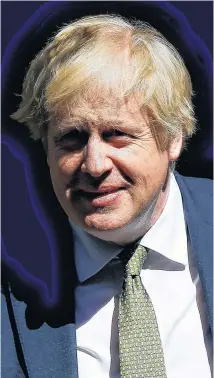  ?? REUTERS ?? Britain’s Prime Minister Boris Johnson leaves 10 Downing Street, London, Britain, on Wednesday.