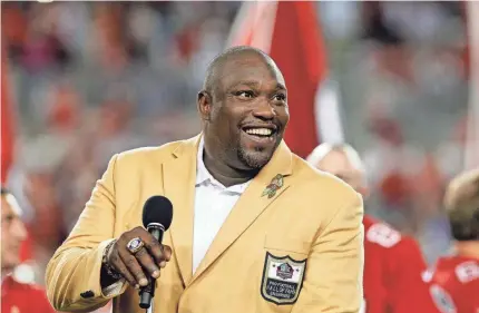 ?? KIM KLEMENT/USA TODAY SPORTS ?? Deion Sanders has said several times that he wants to add Pro Football Hall of Famer Warren Sapp to his CU coaching staff.