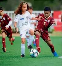  ?? Supplied photo ?? More than 850 players took part in the tournament on the pitches at Zayed Sports City. —