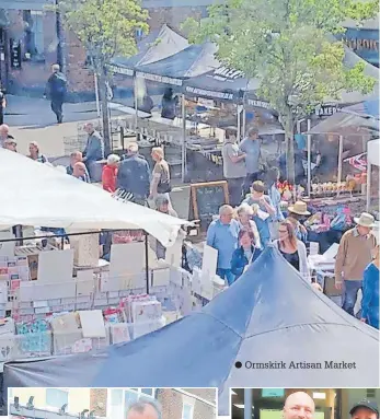  ?? ?? Ormskirk Artisan Market