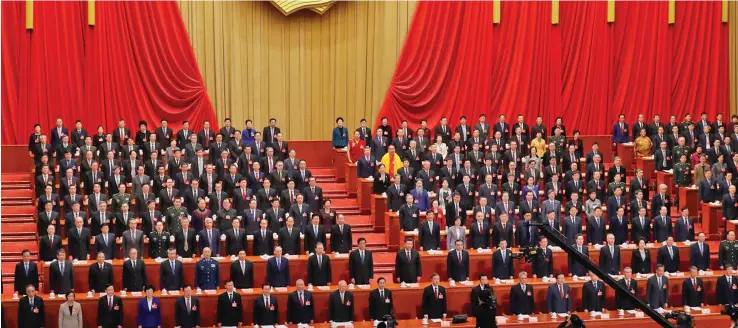  ??  ?? Chinese President Xi Jinping, at the Central Conference on the Chinese People’s Political Consultati­ve Conference (CPPCC) Work, which also marks the 70th anniversar­y of the CPPCC, in Beijing, capital of China, on September 20, 2019.