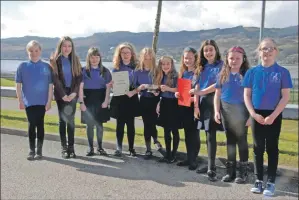  ?? 08_a13MAMF_Sat02 ?? Mid Argyll Youth Chorus, who won the Ardrishaig Primary School PTA Shield.