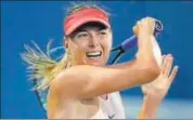  ?? AFP ?? Wild card Maria Sharapova will face Simona Halep in opener.